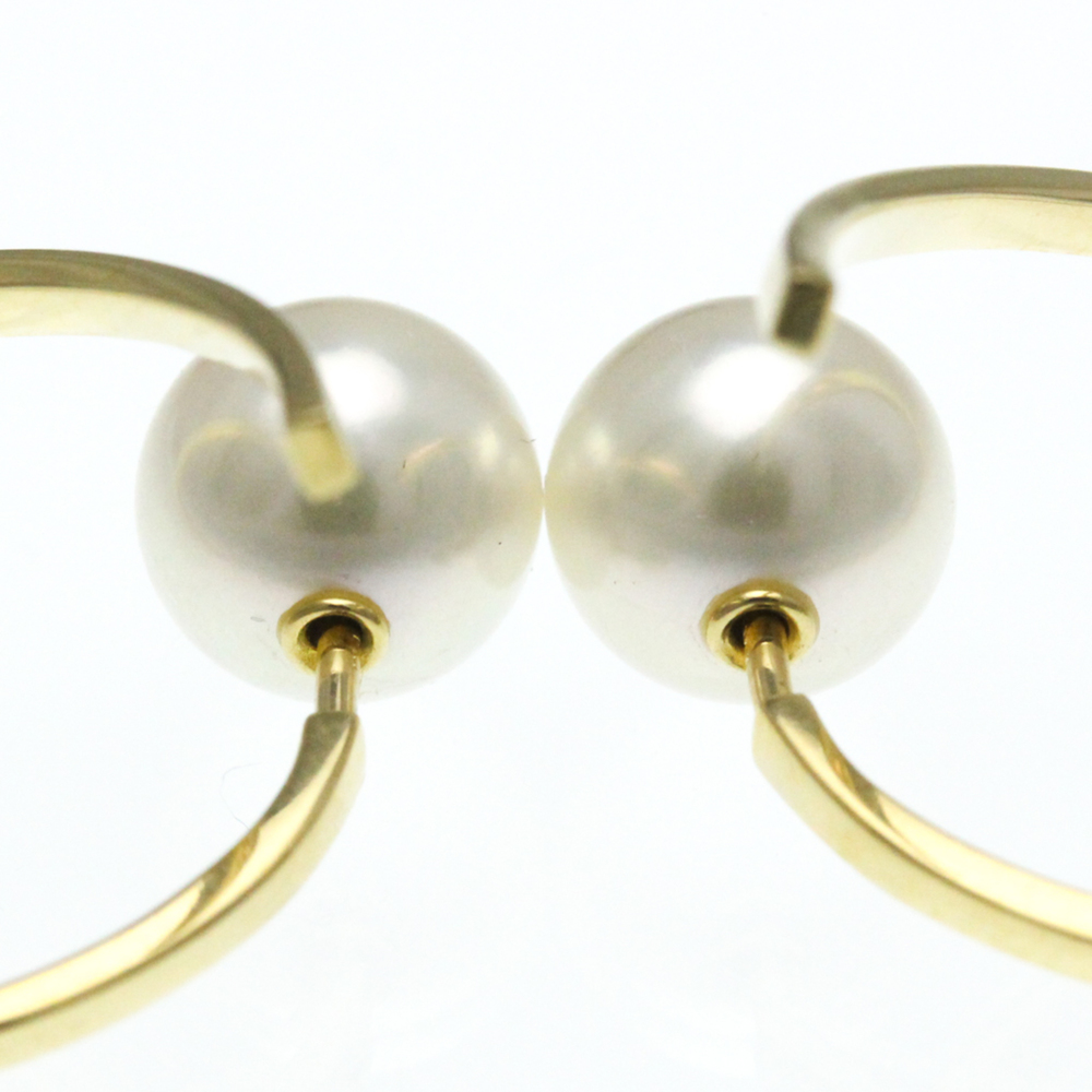 Tasaki Pearl Earrings Pearl Yellow Gold (18K) Stud Earrings Gold - Picture 6 of 10